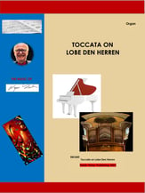 Toccata on Lobe Den Herren Organ sheet music cover